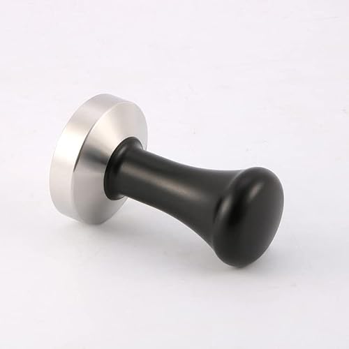 Ezebesta 58Mm Black Coffee Hand Tamper 304 Stainless Steel Base Professional Espresso Press For Portafilter Coffee Machine Barista Tool (58Mm) #TOP1