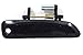 PT Auto Warehouse HO-3232S-FR - Outside Exterior Outer Door Handle, Smooth Black - 4-Door Sedan, Passenger Side Front
