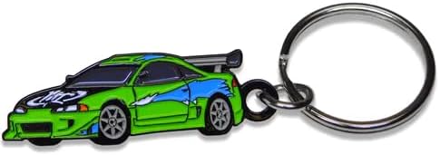 Fast and Furious Racing Keychains - Officially Licensed Key Chains - Special Edition Automotive Key Ring
