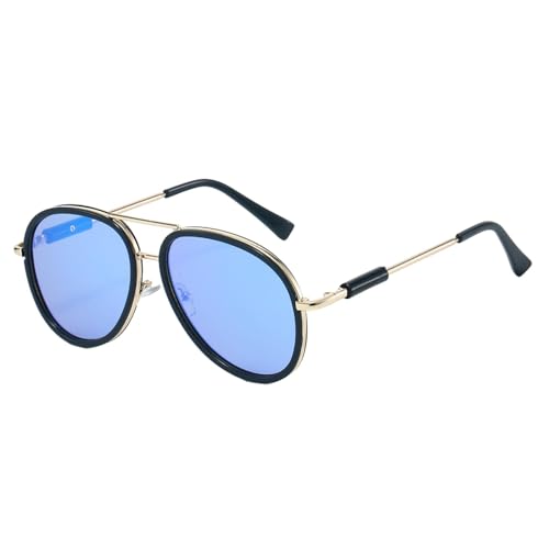 Lunettes crapaud double pont beige en métal pour sublimer un look de fête
