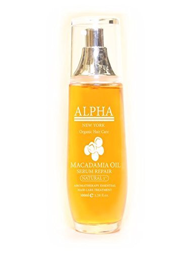 Macadamia Oil Hair Serum Organic Hair Care By Alpha New York100 ml. / 3.38 fl.oz.