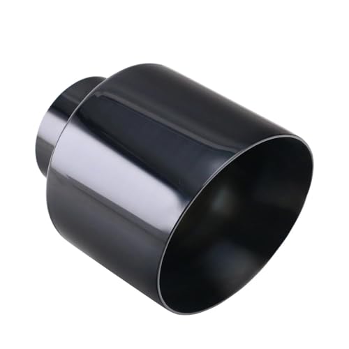 Boquilla de acero inoxidable para tubo de escape trasero con salida deportiva de 127 mm