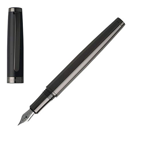 Cerruti 1881 NSN8742A Hamilton - Pluma estilográfica (metal), color cromo oscuro Cover