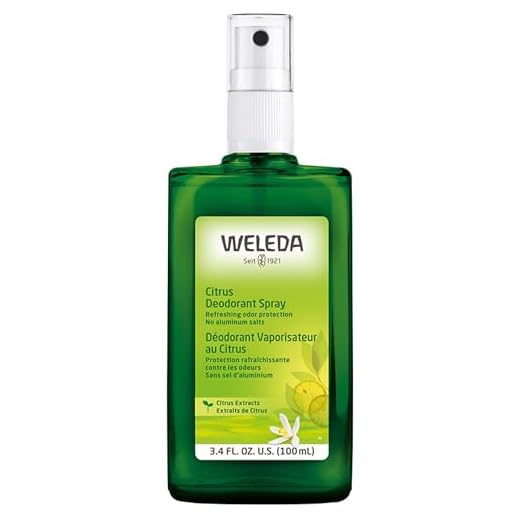 Weleda Citrus Deodorant Spray for All Day Freshness