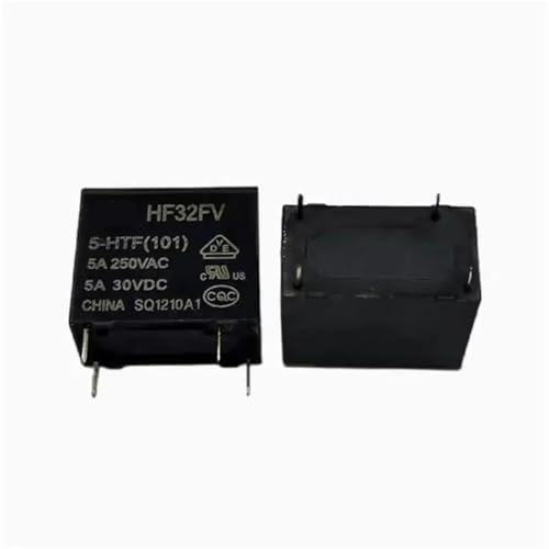 Relais HF32FV 5-HTF(101) 5V DC micro relais miniature pour circuit imprimé