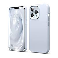 elago Silicone Liquido Custodia Cover Compatibile con iPhone 13 Pro Case (6.1'), Cover Protettiva...