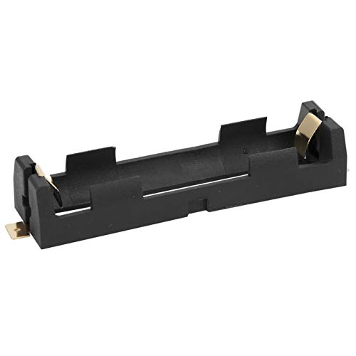 ASHATA 1 cella 18650 Porta batterie 2 Pezzi