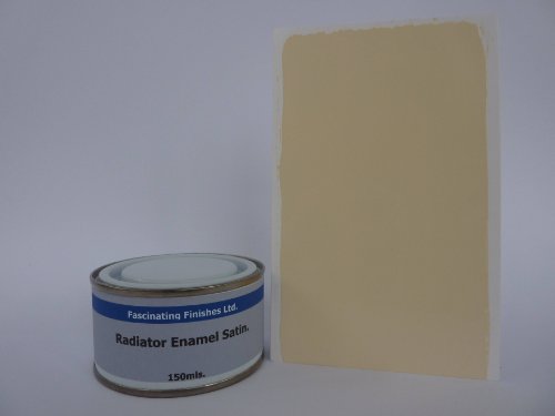 1 x 150ml Cream Heat Resistant Satin Radiator Paint