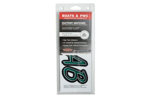 image for Hardline Products Series 400 Factory Matched 3-Inch Boat & PWC Registr