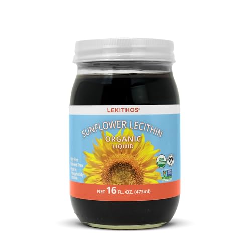 Lekithos Organic Sunflower Lecithin Liquid
