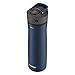 Contigo Ashland 2.0 Leak-Proof Water Bottle with Lid Lock and Angled Straw, Dishwasher Safe, Interchangeable Lid, 24oz, Blueberry