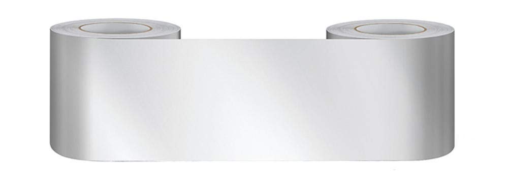 uoXHFdh Wallpaper Border Stickers Peel and Stick Multicolor(White Matte,5cm X 500cm)