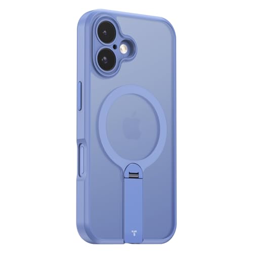 TORRAS Pstand Spin for Phone 16 Plus Case Protection 6.7 inch Blue