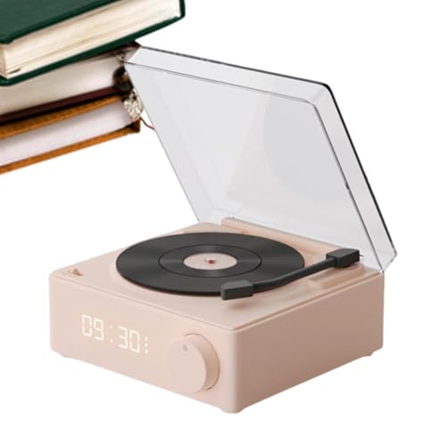 Haut-parleurs de platine vinyle Bluetooth nomades pour extérieur et voyage