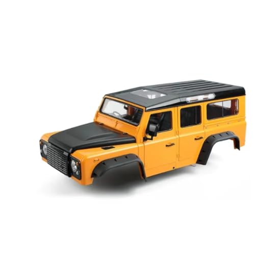Pièce de rechange RC 1/10 de haute qualité pour empattement Capra TRX4 SCX10 jaune