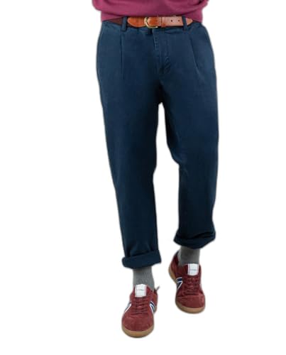 El Ganso Pantalón Chino Pinza Marino