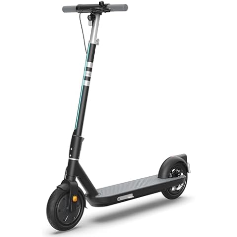 OKAI Neon Lite Electric Scooter Up to 15.5 MPH 18.6 Mile Range E-Scooter for Adults Lightweight Commuter Scooter Ambient Light Black Certification Standards Cover