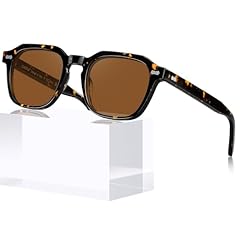 E. Tortoiseshell Frame Brown Lens