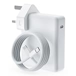 MacBook Pro Charger 140W USB‑C PD 3.1 Fast Charging Adapter for MacBook Pro 13/14/15/16 & MacBook Air 13/15 (2016–2026, M1/M2/M3/M4/M5), iPad Pro/Air/Mini, with 2m 5A USB‑C Cable – Replacement Charger