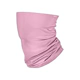Solid Pastel Pink Gaiter Scarf