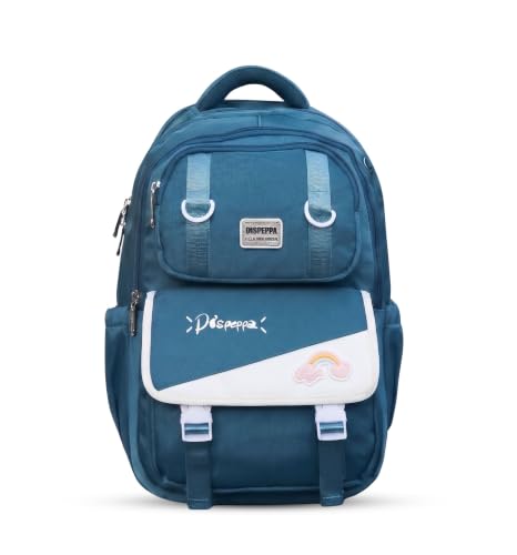 Image of ADSON kawaii Girls Travel School Bag|Backpack Of Large Capacity Aesthetic Stylish Girls Korean Laptop Bag Rucksack for School |College Bags Cute Bookbag for Teens Water Resistance 18 Inches