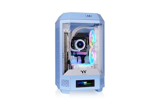 Thermaltake The Tower 250 | Gabinete Mini-Tower para PC | Color Azul Hydrangea miniatura 7