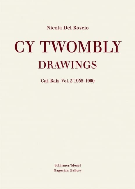 Cy Twombly Drawings Catalogue Volume 2 beau livre pour table basse de salon
