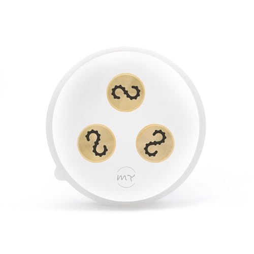 My Trafile - Trafila Linea Pro N°227 Caserecce Rigate 12 mm in POM Con Inserti Professionali Compatibile con Philips Pasta Maker Avance/7000 Series