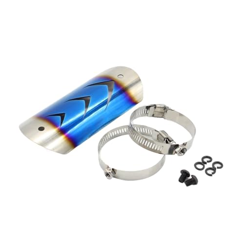 Protector de tubo de escape para evitar quemaduras y daños en la ropa de moto