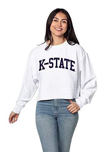 Image of chicka-d NCAA womens Corded Boxy Pullover