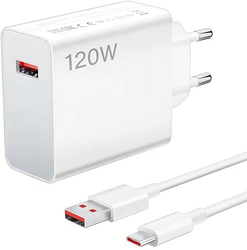 Menibeuty 120W Fast Charging Adapter for Xiaomi Devices Menibeuty 120W Fast Charging Adapter for Xiaomi Devices