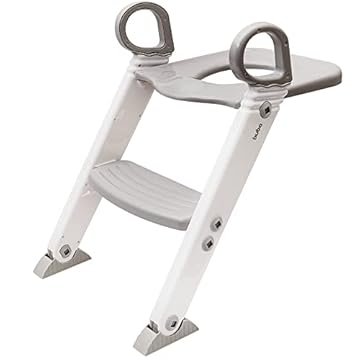 Buba Assento Redutor com Escada, Cinza, 58.5 x 39 x 40.5 cm