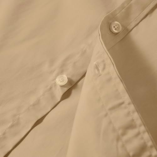 Image of Boys' Button Down Dress Shirts Kids Long Sleeve Solid Collared Uniform Shirt for Toddler Boy (Size 2T-20)