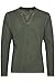 Produktbild Solid SDTinox Herren Longsleeve Langarmshirt Shirt mit V-Ausschnitt 100% Baumwolle Regular fit, Größe:L, Farbe:Climb Ivy (3785)