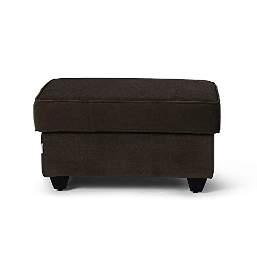 Image of Wakefit Sofa Set | 3 Year Warranty | Sofa 3 Seater, 3 Seater Sofa for Living Room, Wooden Sofa Set, 4 Seater + Right Aligned, Sofa for Living Room - Napper(Malphino : Dark Earth)