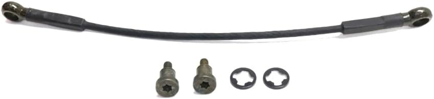 KarParts360 For Honda Ridgeline 2006-2014 Tailgate Cables Driver and Passenger Side | Pair | With Support | Replacement For 74910SJCA01