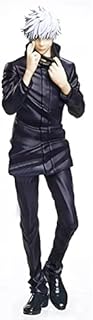 Zhongkaihua Jujutsu Kaisen Figure Boxed Anime Figure Stand Cartoon Character Statue Anime Model Gojo Satoru of Collectible Desk Decoration (A)