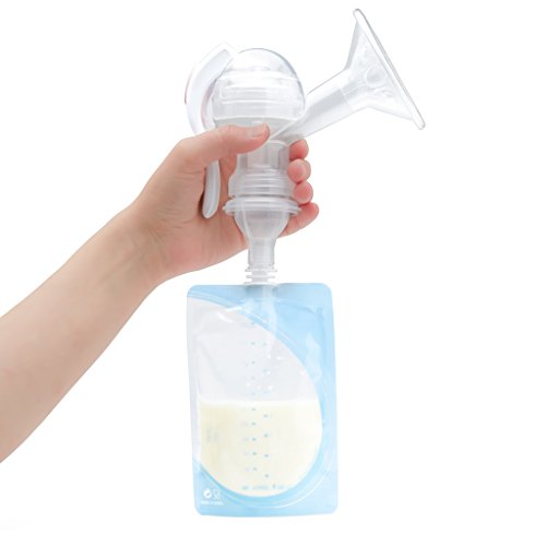 image for Unimom Breastmilk Storage Bags - 7oz - Pump Breast Milk Directly Into 