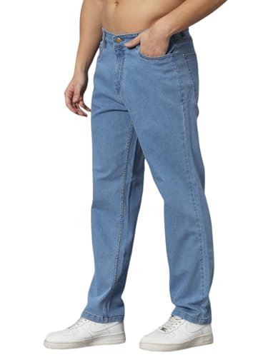 Image of Amazon Brand - INKAST Men Mid Rise Straight Fit Jeans | Denim Wear | Casual Pants | Straight Fit