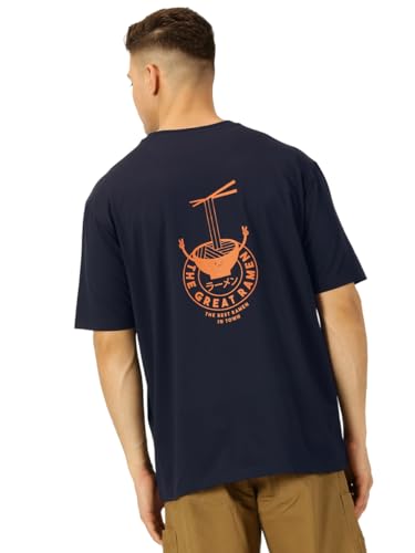 Image of Thomas Scott Men's | Graphic | Half Sleeve | Oversized Fit | Cotton Blend | Crew Collar | Casual Tshirt