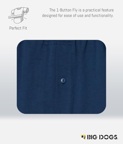 Big Dogs Brand Boxers for Men | Big and Tall Underwear | Cotton Boxers for Men | Men's Boxer Shorts | Sizes SM-6XL4