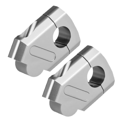 Pontet rehausseur guidon universel 28mm et 22mm en alu 3 couleurs