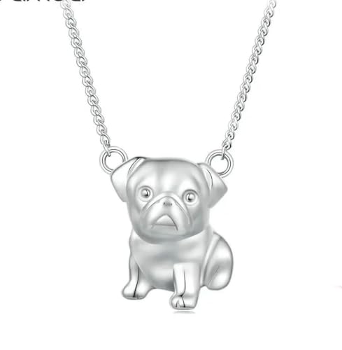 Collier carlin argent 925, une idée cadeau d'anniversaire mémorable pour femme et jeune fille