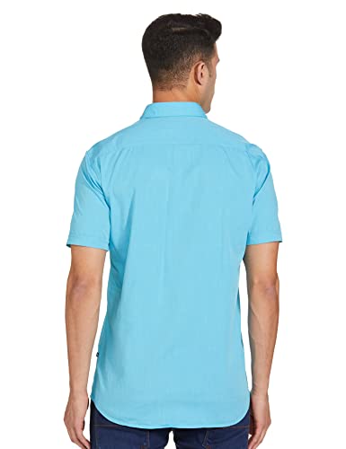 Image of Parx Men's Solid Slim Fit Shirt