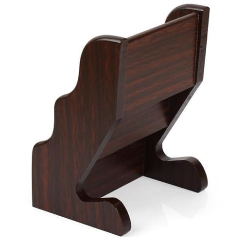 Porte-cartes de visite en bois Sanfly pour ranger un bureau encombré