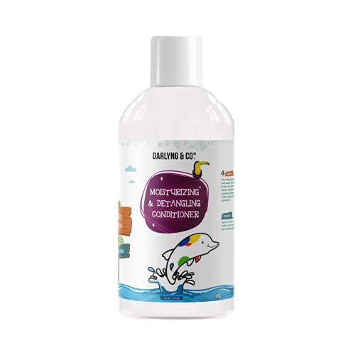 Image of D Darlyng & Co Moisturizing, Detangling Conditioner & Shampoo | Gentle and Safe for Sensitive Skin | 8.8 Oz (8.8 OZ CONDITIONER)