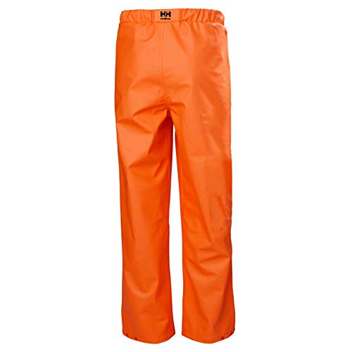 Image of Helly Hansen Workwear Gale Waterproof Rain Pants for Men, Elastic Waist | Snap Cuffs, Adjustable Fit Over Layers, Welded Seams, Machine Washable 40C, Waterproof Work Pants, For Fishing & Work