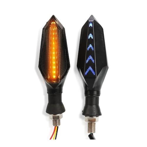 Clignotants moto 12 LED haute luminosité pour éclairage avant arrière Bandit
