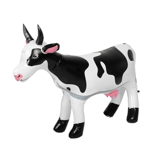 Vache Gonflable Géante Pour Décorations De Jardin – PVC 90x60x40 Cm, Fête Et Photo