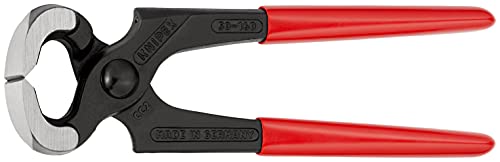 KNIPEX Kneifzange auf SB-Karte mit Kunststoff überzogen schwarz atramentiert 160 mm, 50 01 160 SB